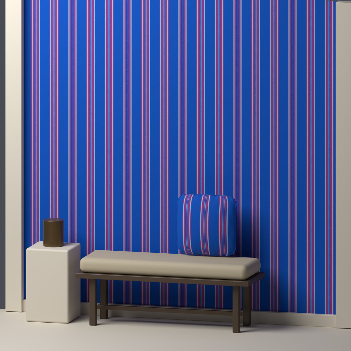 Blue, Crimson & White — Ashbourne — In a room