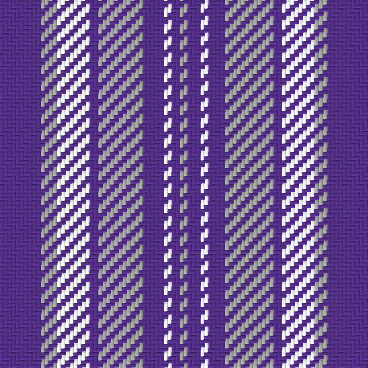Royal Purple, Silver Gray & White — Ashbourne — Pattern detail