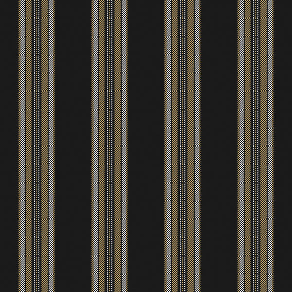 Ashbourne — Near Black, Antique Gold & White — v034 — full pattern