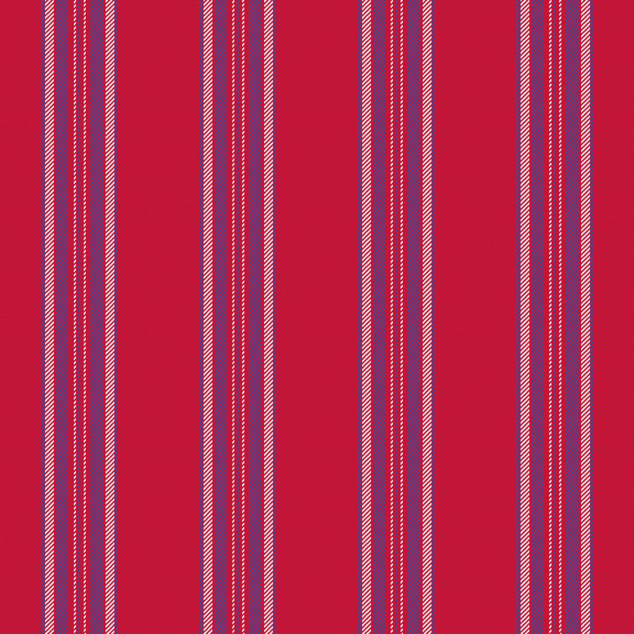 Deep Red, Royal Blue & White — Ashbourne
