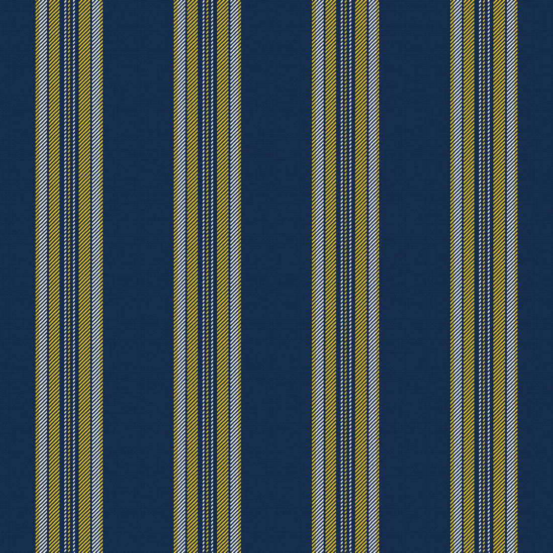 Navy, Maize & White — Ashbourne — Full pattern