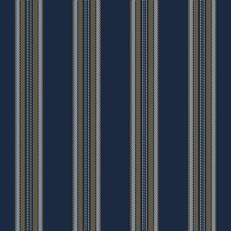 Midnight Navy, Antique Gold & White — Ashbourne