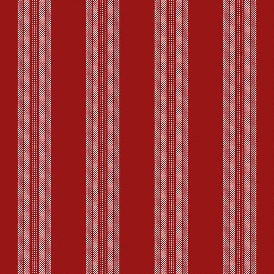 Deep Red, White & Silver Gray — Ashbourne
