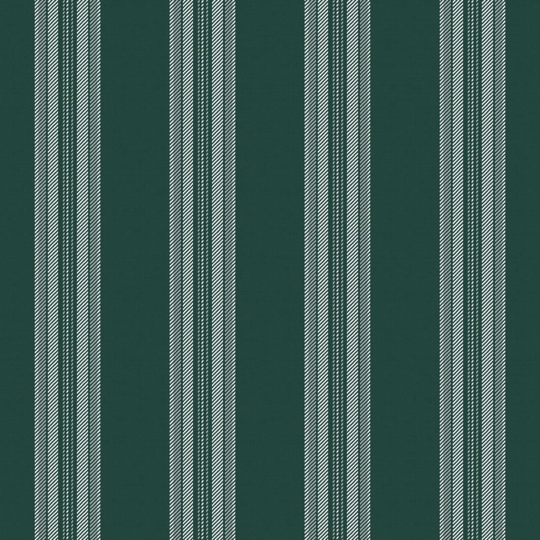 Deep Green, White & Silver Gray — Ashbourne — Full pattern