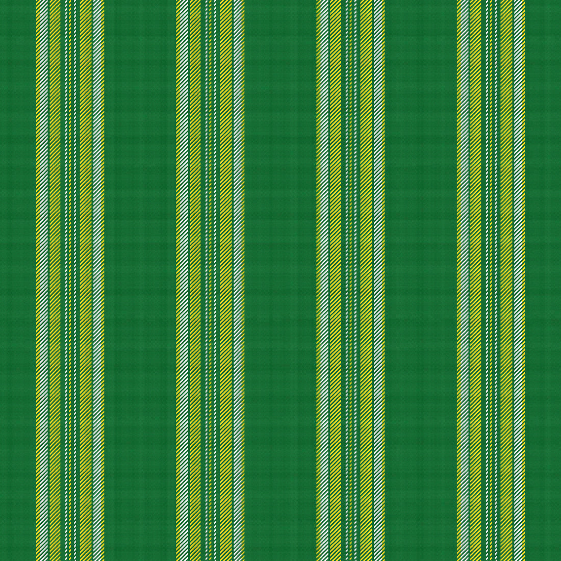 Deep Green, Golden Yellow & White — Ashbourne — Full pattern