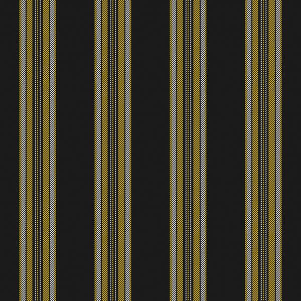 Ashbourne — Near Black, Golden Yellow & White — v046 — full pattern