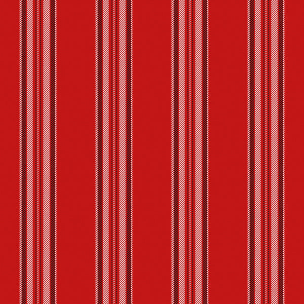 Ashbourne — Red, White & Near Black — v052 — full pattern