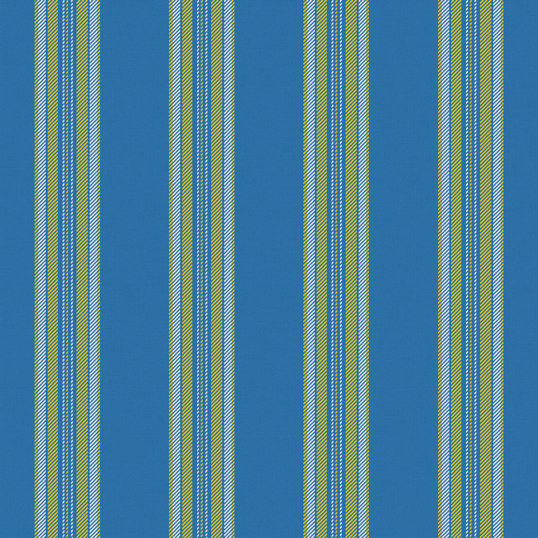 Blue, Golden Yellow & White — Ashbourne — Full pattern