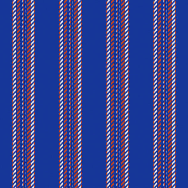 Ashbourne — Royal Blue, Orange & White — v058 — full pattern