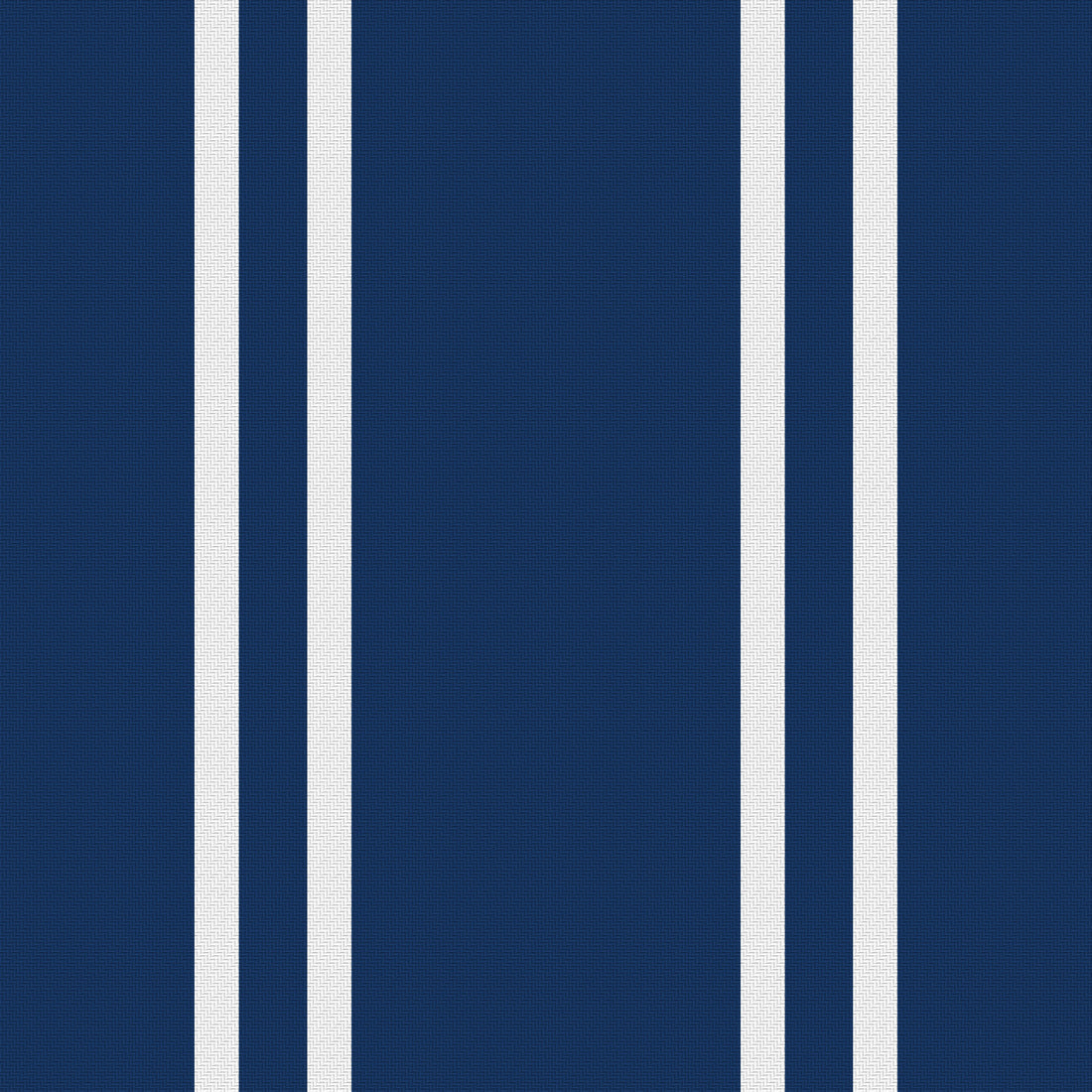 Navy, White & Royal Blue — Double Track — Full pattern