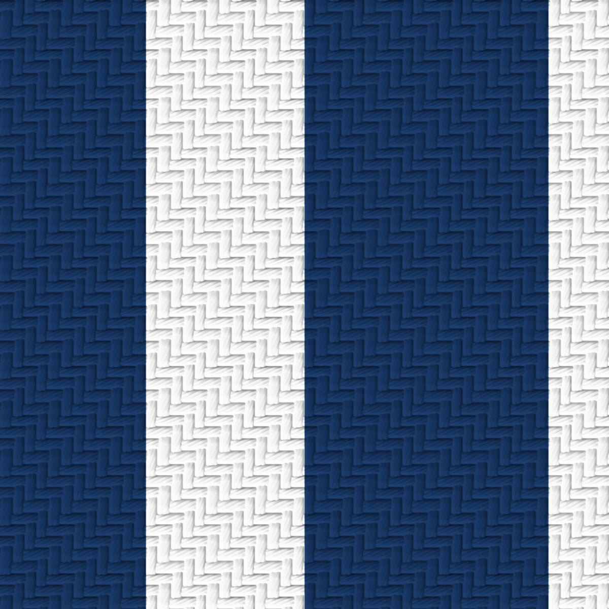 Navy, White & Royal Blue — Double Track — Pattern detail
