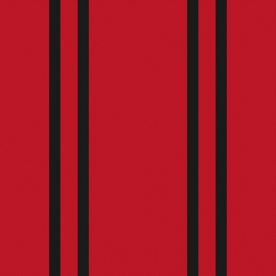 Red, Near Black & White · Palette 008 — Double Track