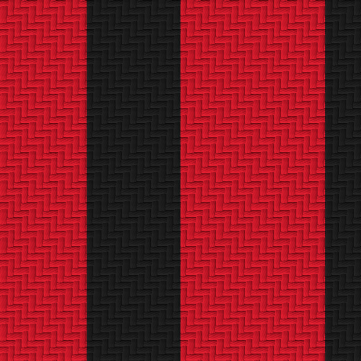 Red, Near Black & White · Palette 008 — Double Track — Pattern detail