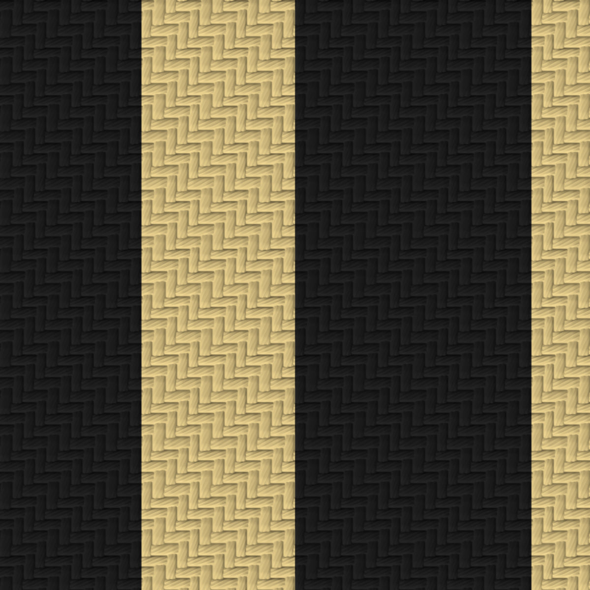 Near Black, Champagne Gold & White — Double Track — Pattern detail