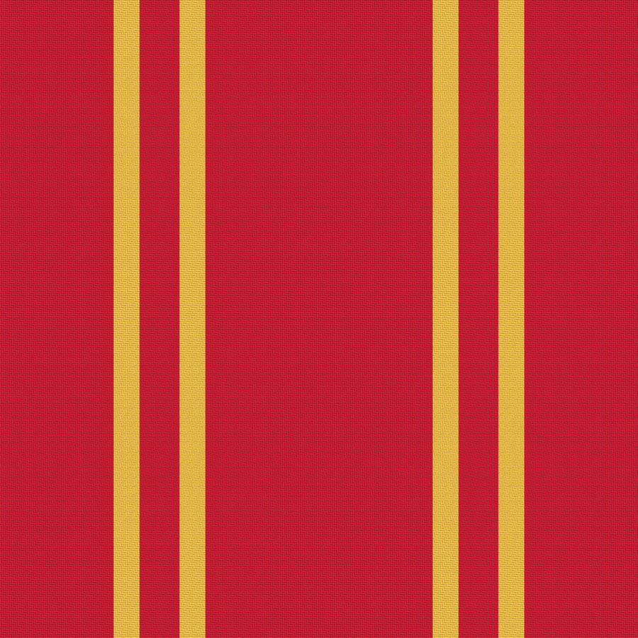 Cardinal, Warm Gold & White — Double Track