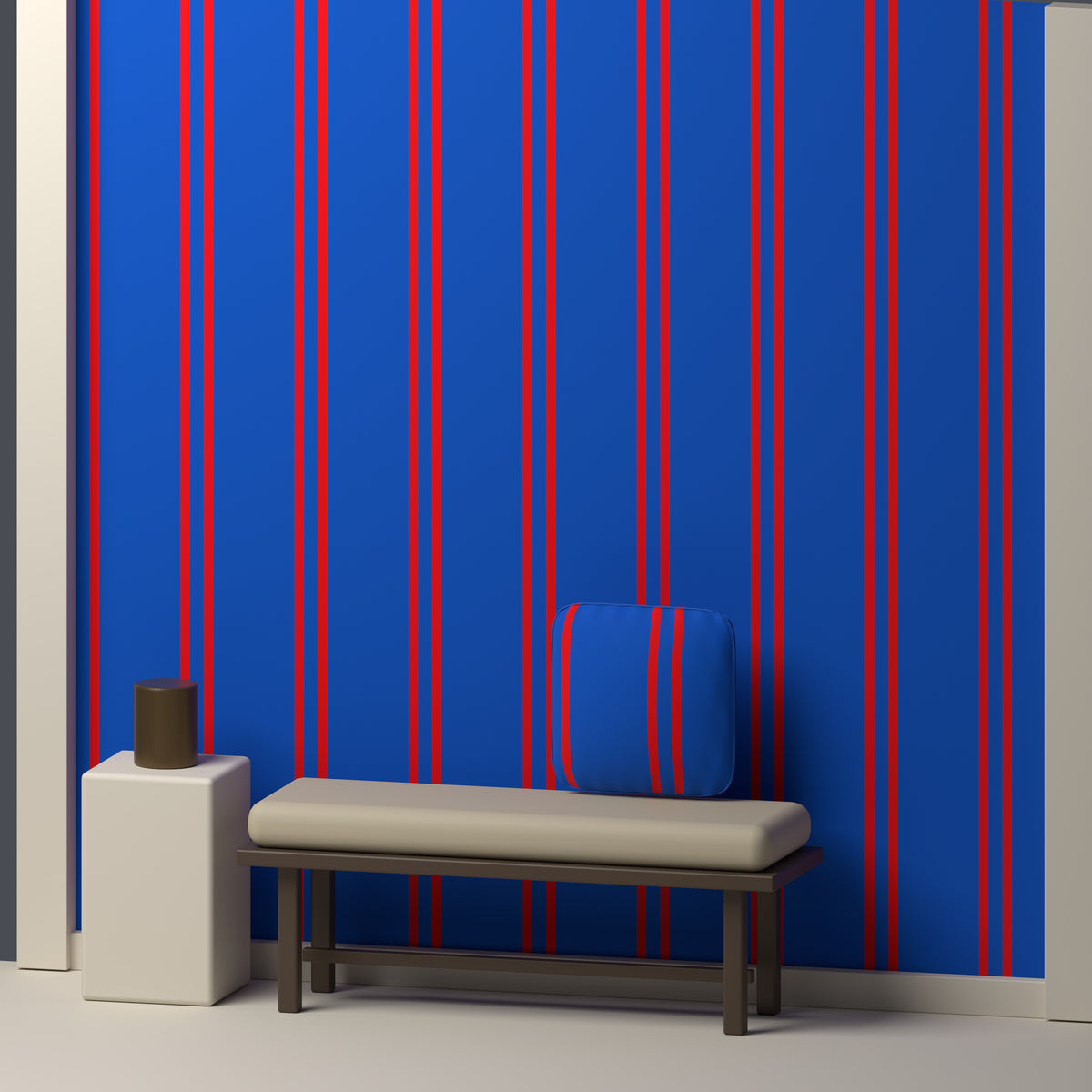 Blue, Crimson & White — Double Track — In a room