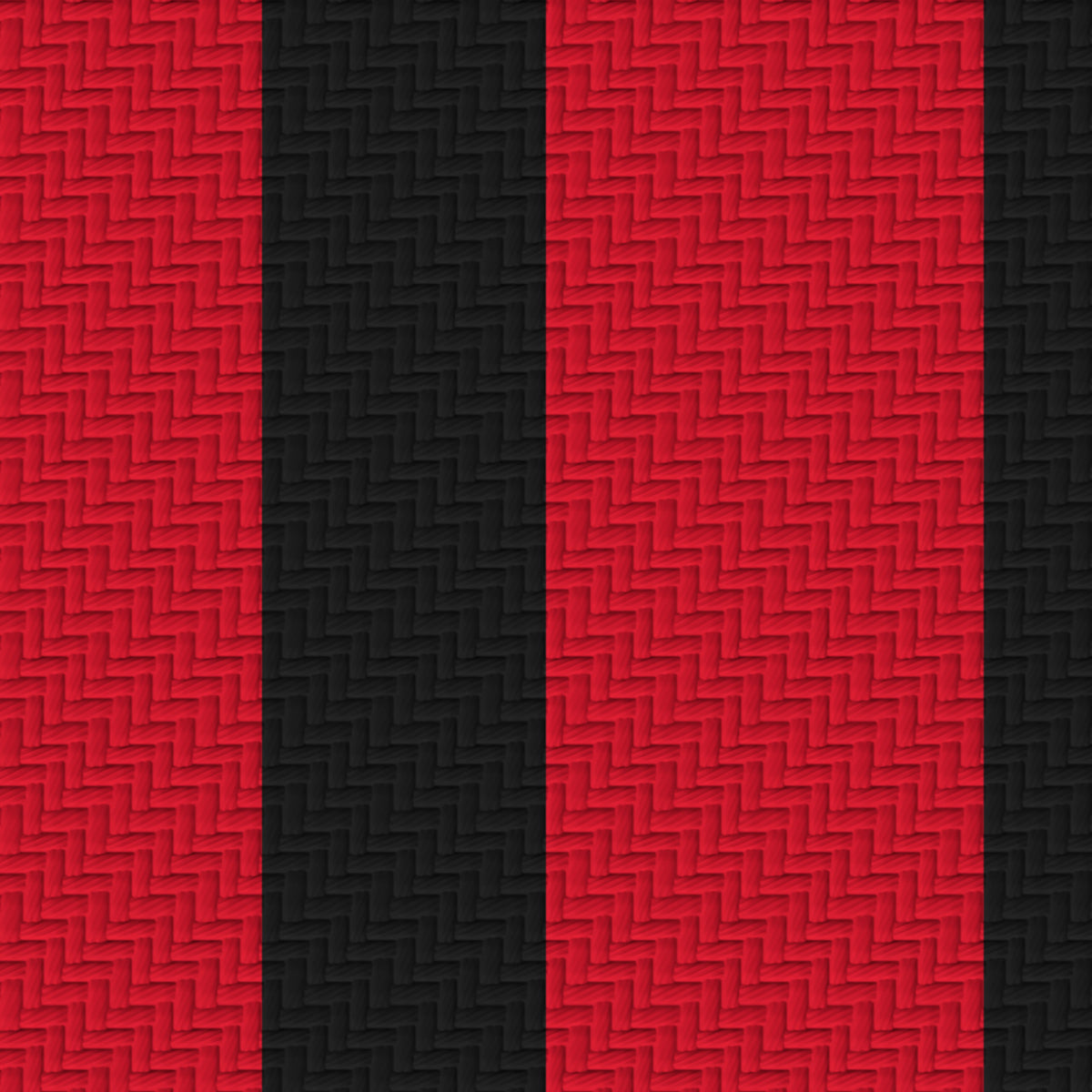 Deep Red, Near Black & White · Palette 015 — Double Track — Pattern detail