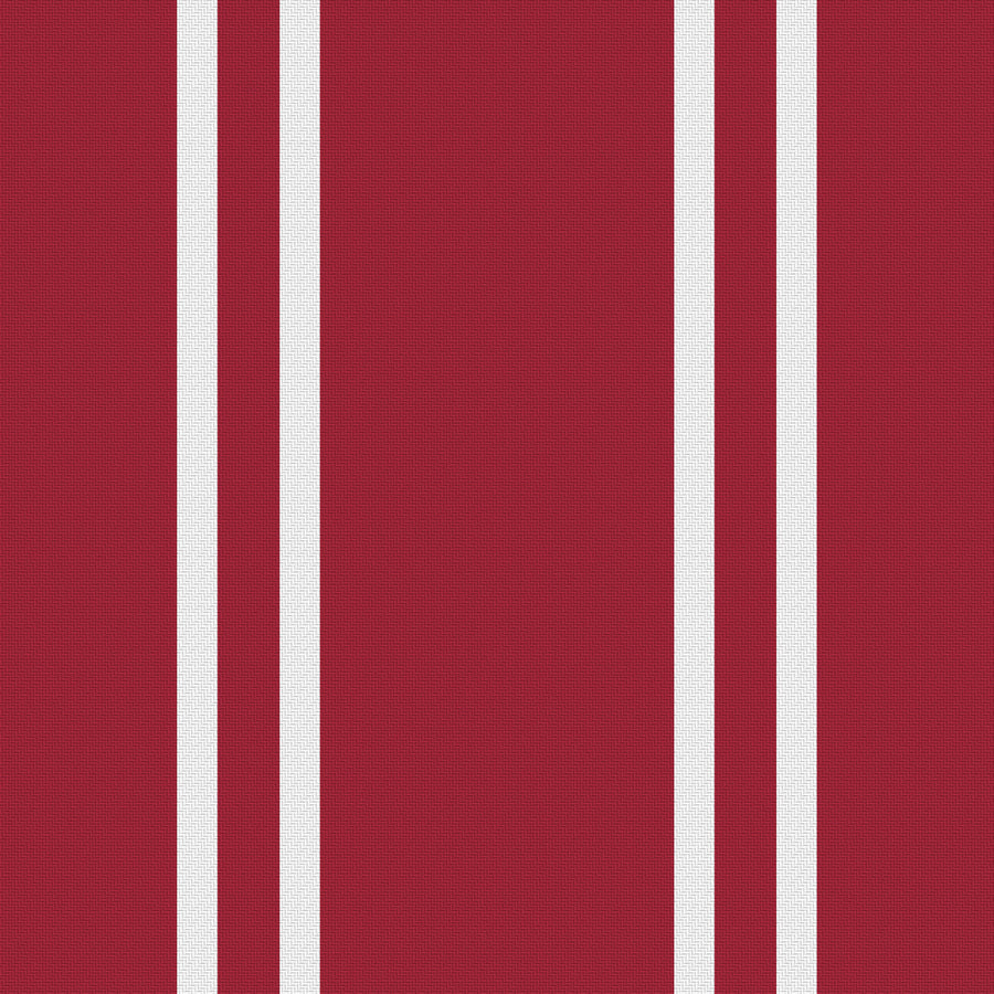 Deep Crimson, White & Slate Gray — Double Track