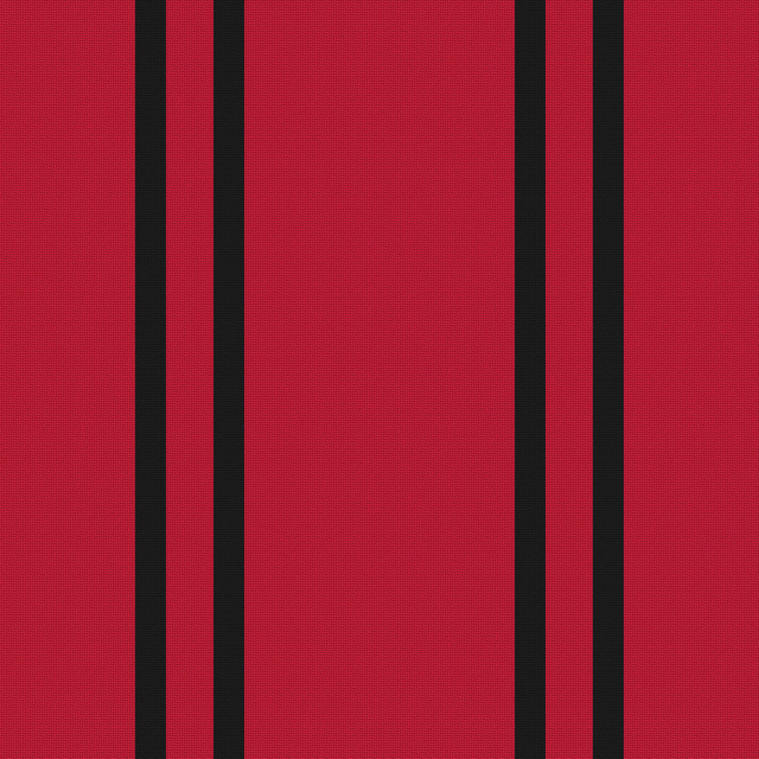Red, Near Black & White · Palette 023 — Double Track — Full pattern