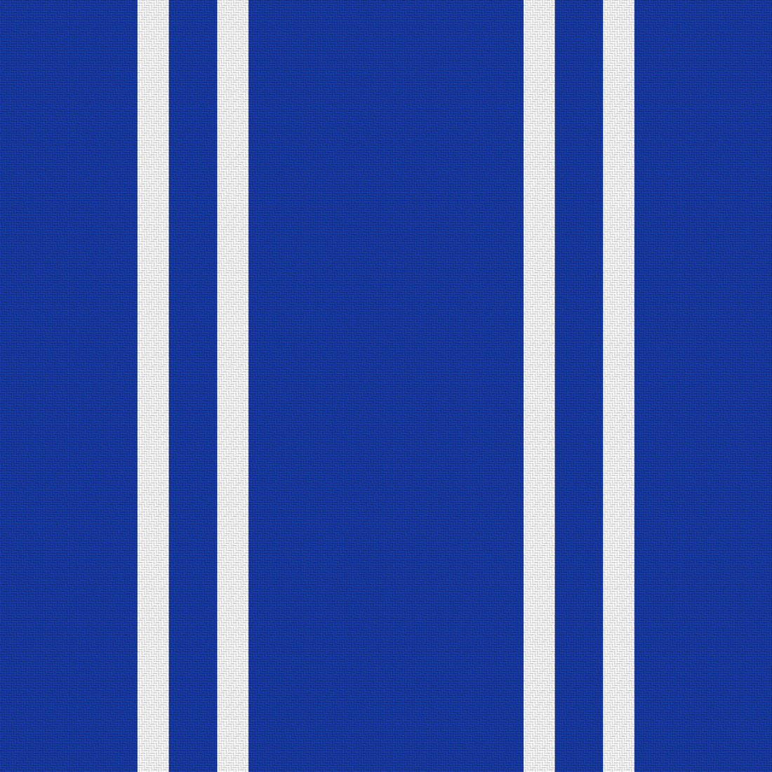 Royal Blue, White & Light Gray — Double Track — Full pattern