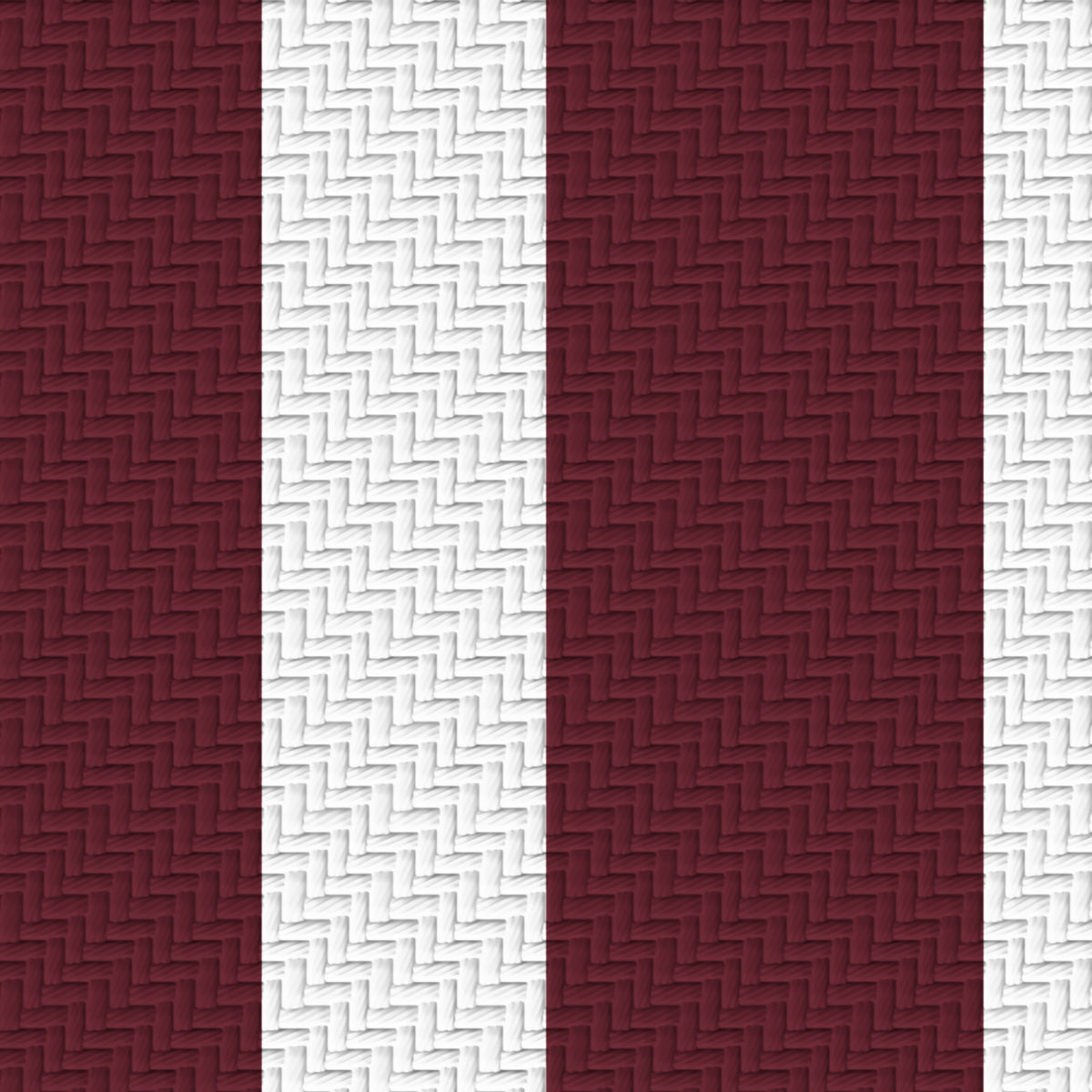 Maroon, White & Light Gray — Double Track — Pattern detail
