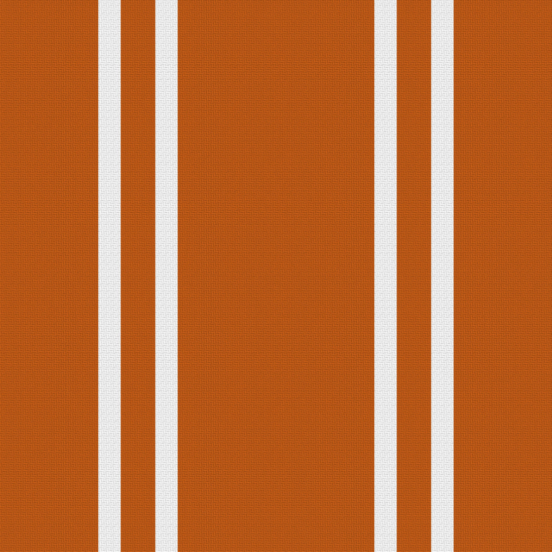 Burnt Orange, White & Charcoal — Double Track — Full pattern