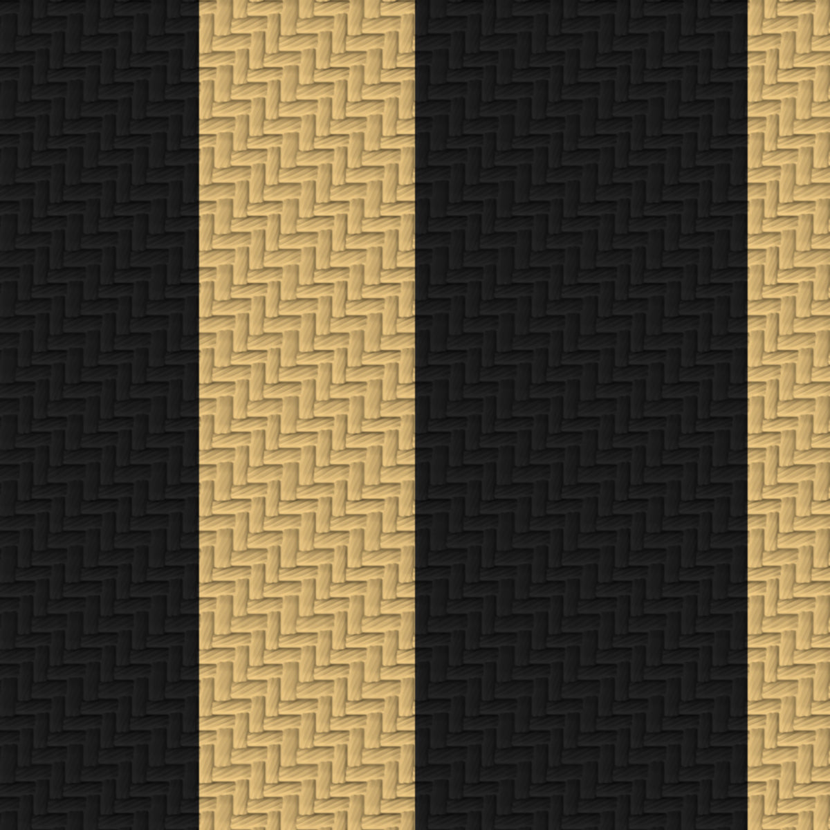 Near Black, Antique Gold & White · Palette 034 — Double Track — Pattern detail