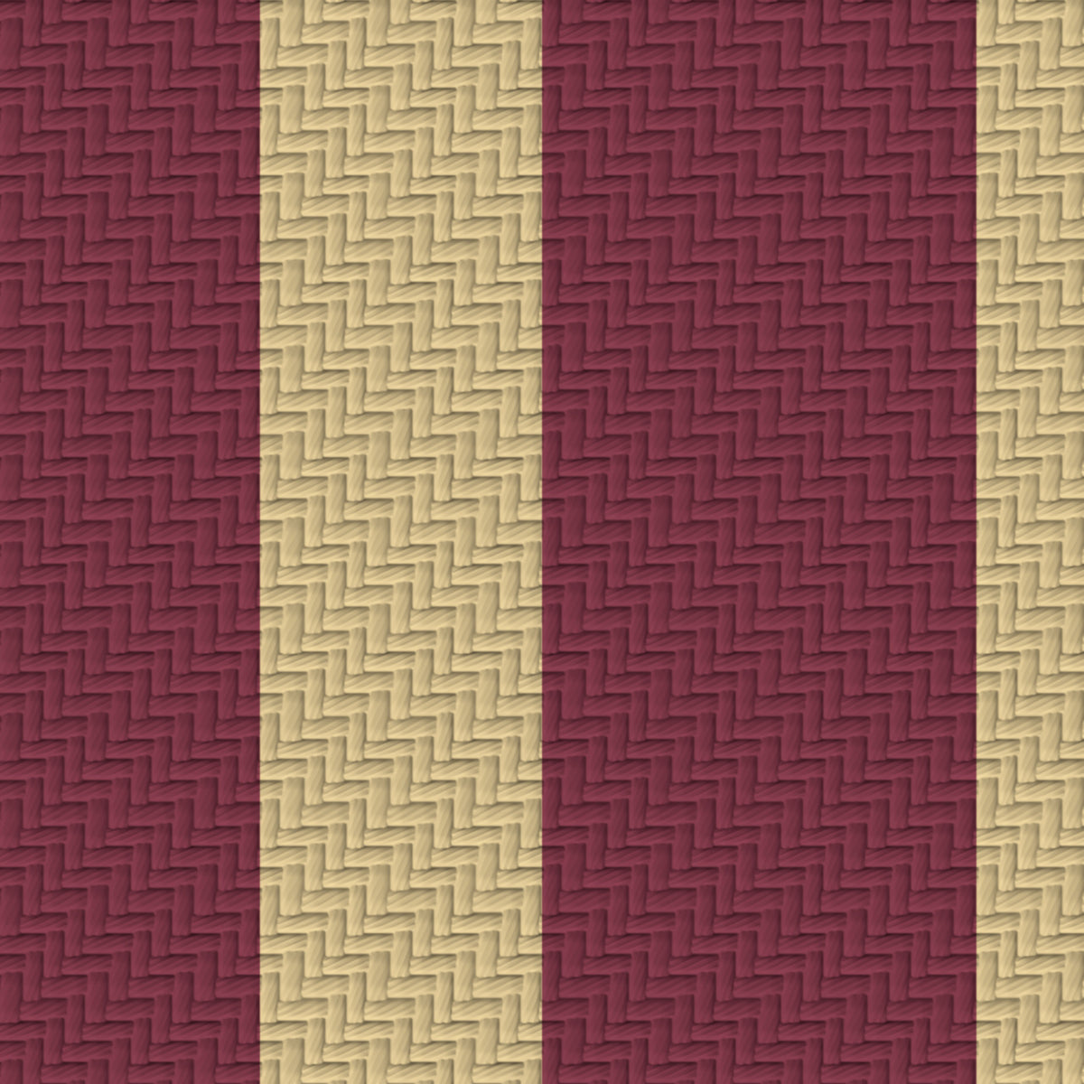 Garnet, Champagne Gold & White — Double Track — Pattern detail