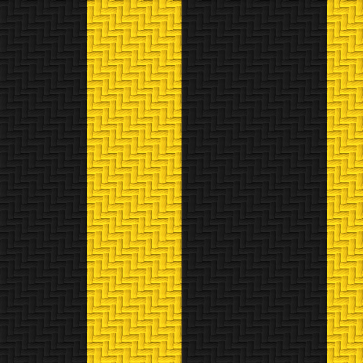 Near Black, Golden Yellow & White · Palette 046 — Double Track — Pattern detail