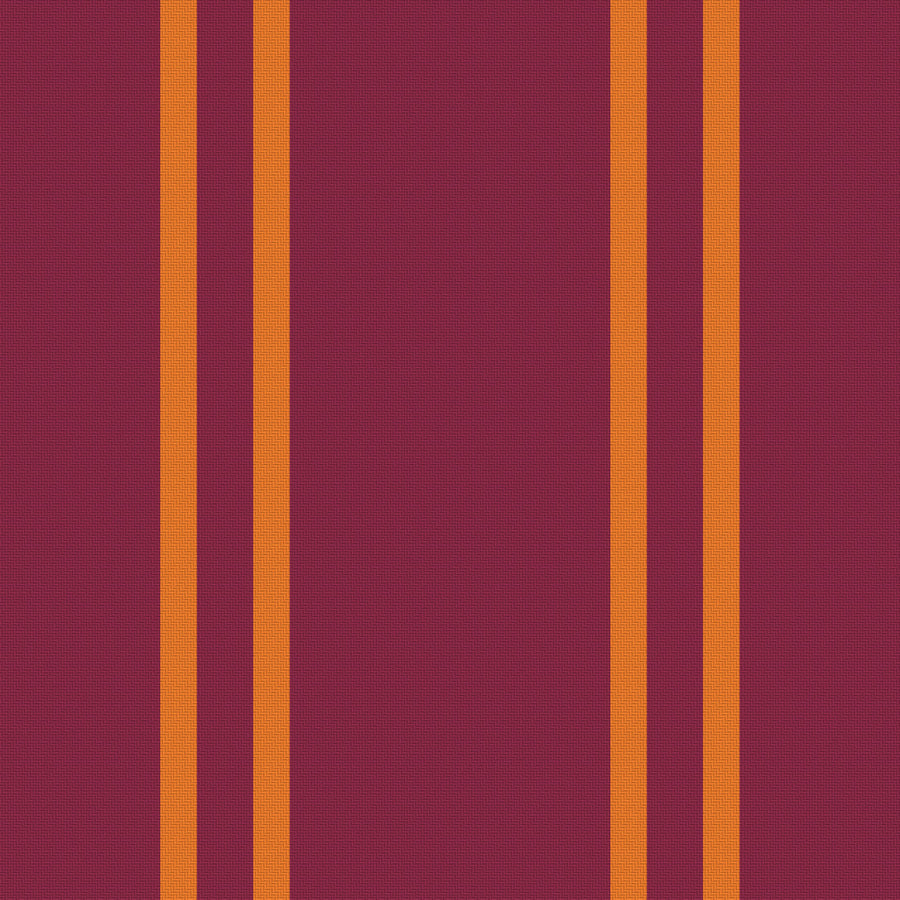 Maroon, Burnt Orange & White — Double Track