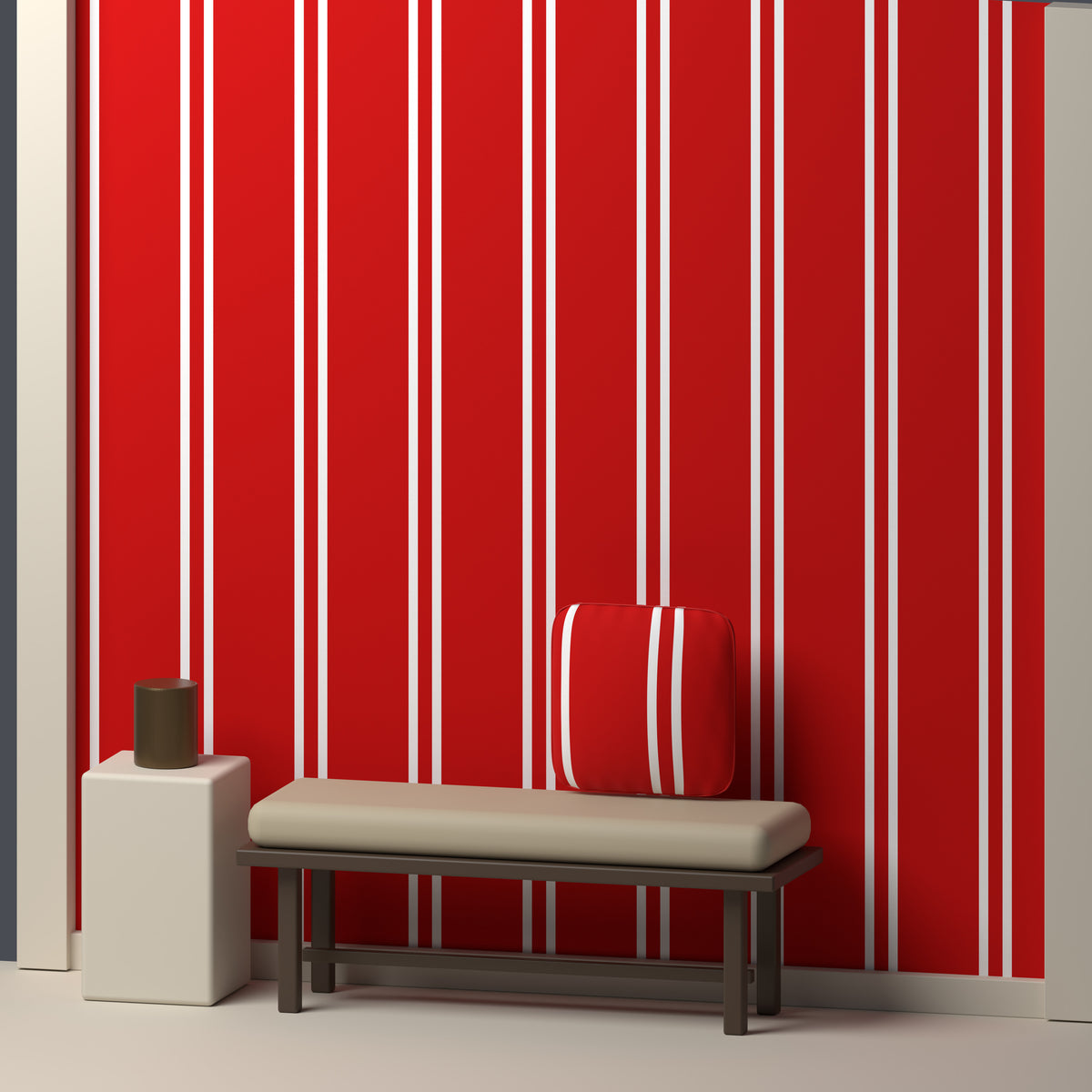 Red, White & Near Black — Double Track — In a room
