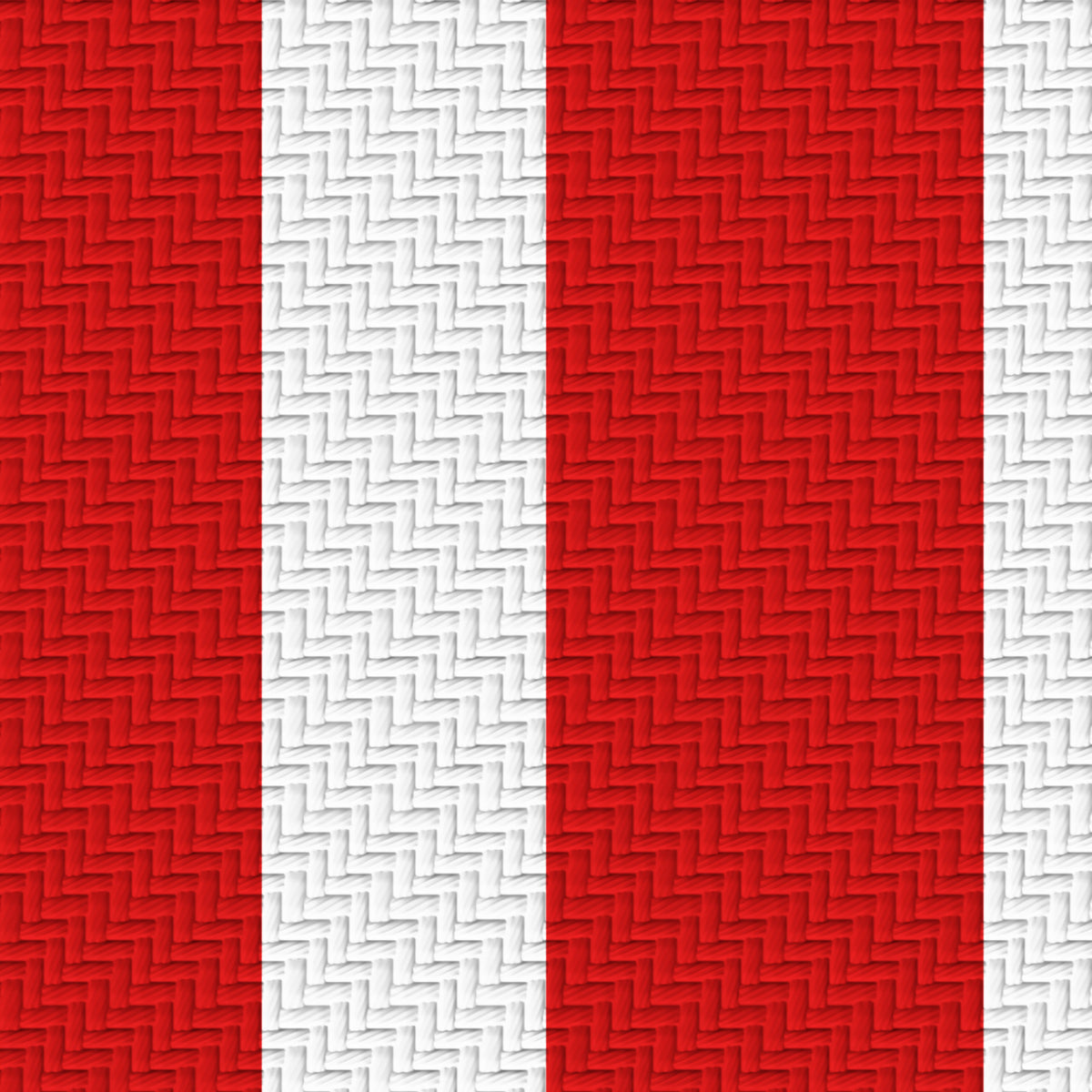Red, White & Near Black — Double Track — Pattern detail