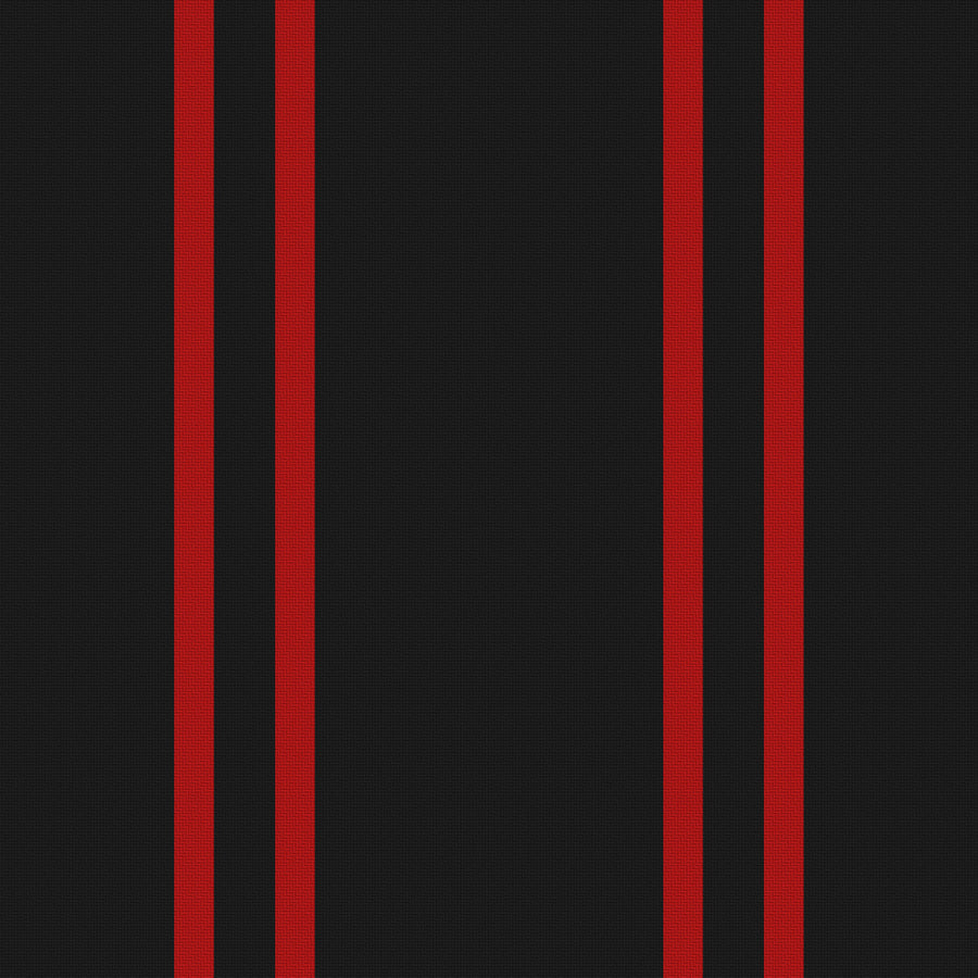 Near Black, Deep Red & White — Double Track