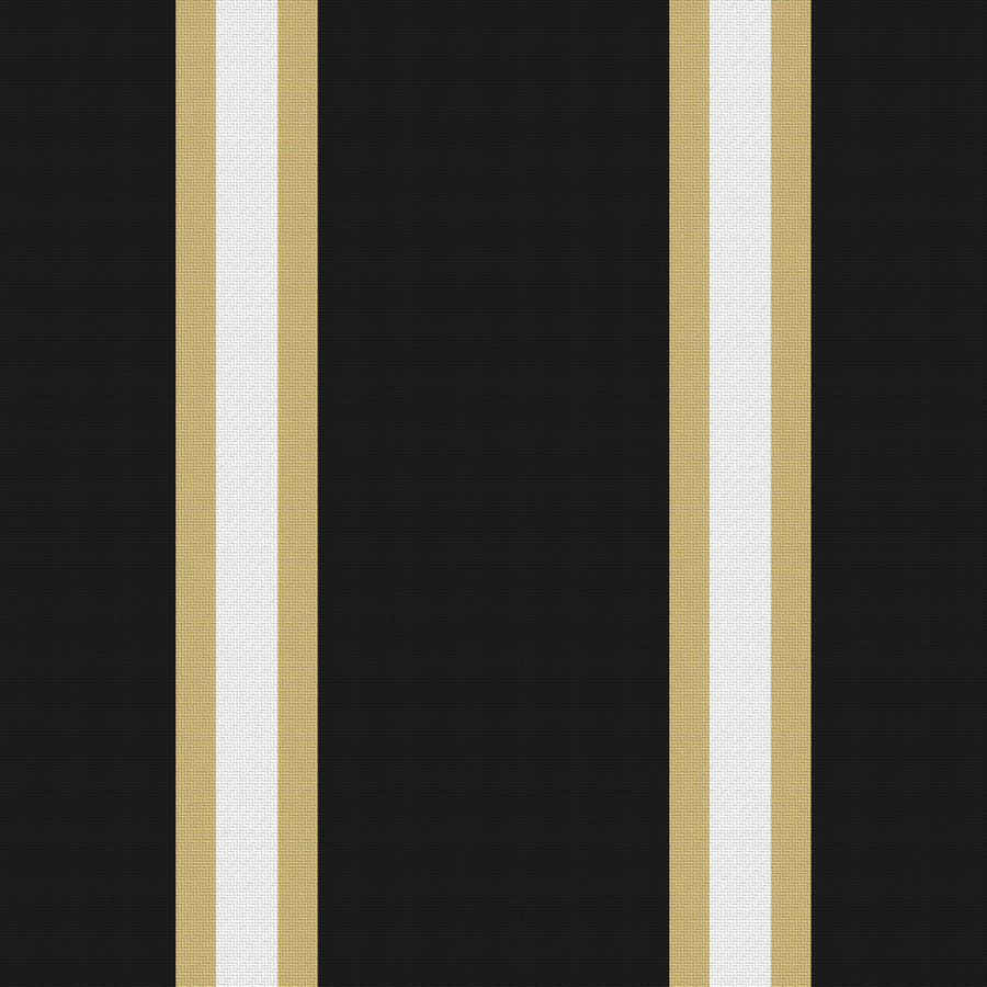 Near Black, Champagne Gold & White — Double Track Trio