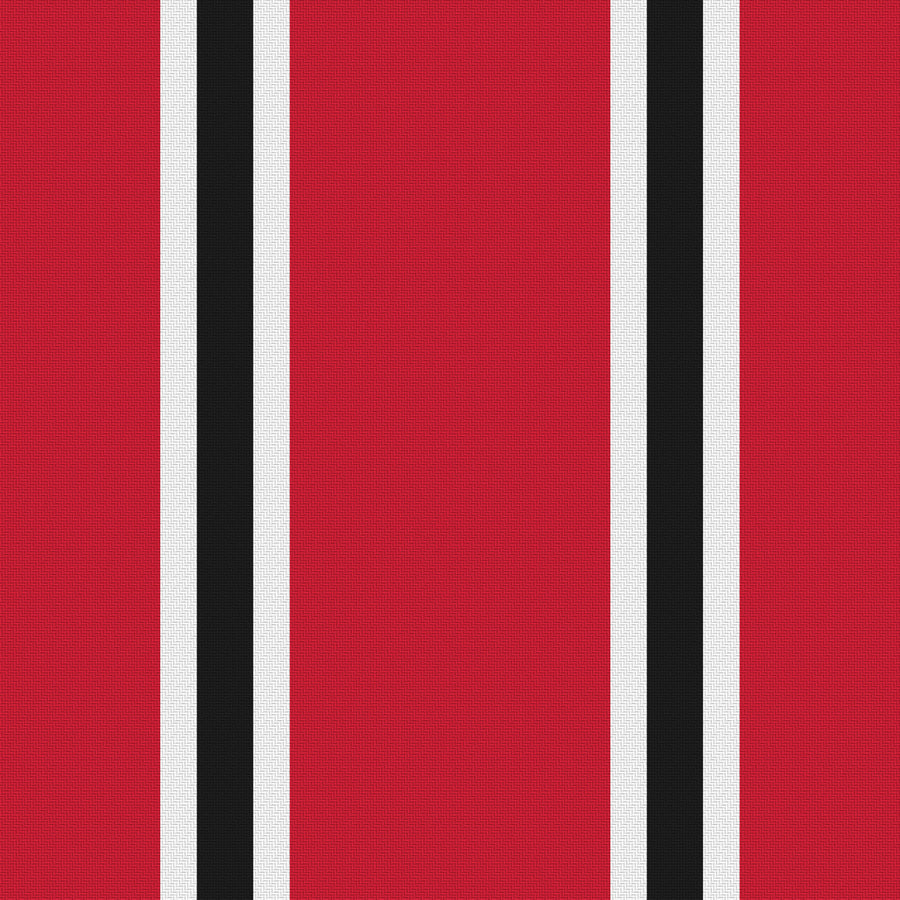 Scarlet, White & Near Black — Double Track Trio