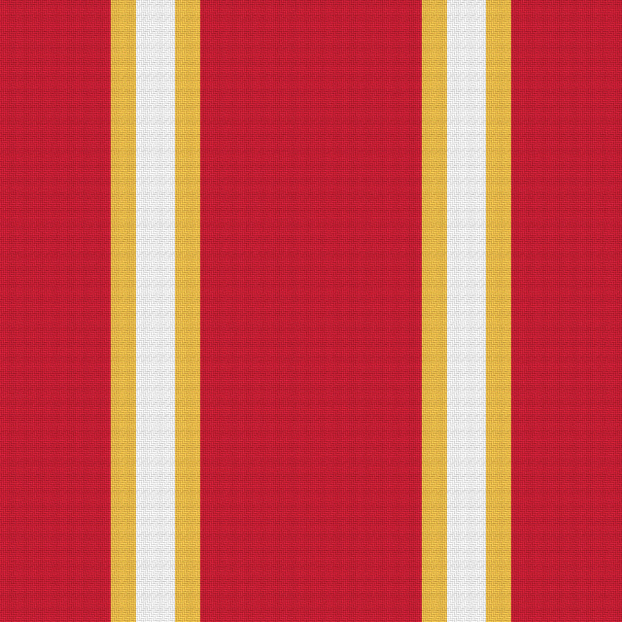 Cardinal, Warm Gold & White — Double Track Trio