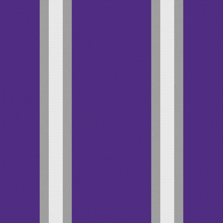 Royal Purple, Silver Gray & White — Double Track Trio