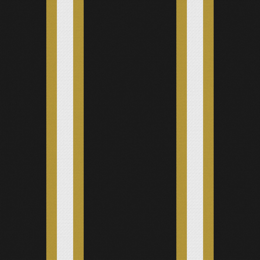 Near Black, Antique Gold & White · Palette 016 — Double Track Trio