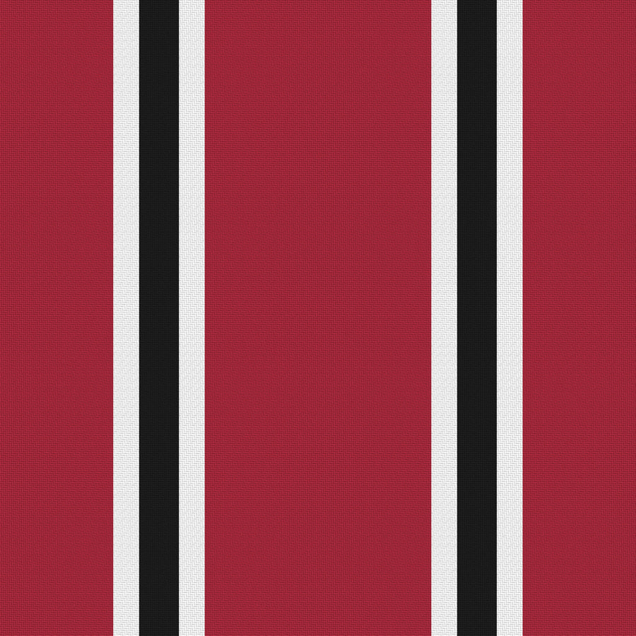 Cardinal, White & Near Black — Double Track Trio