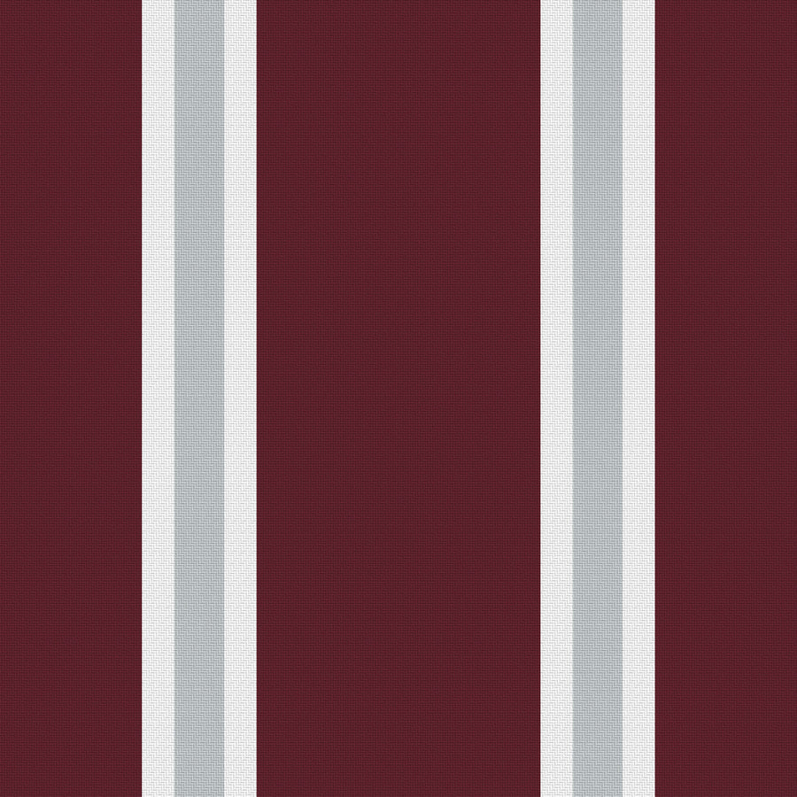Maroon, White & Light Gray — Double Track Trio