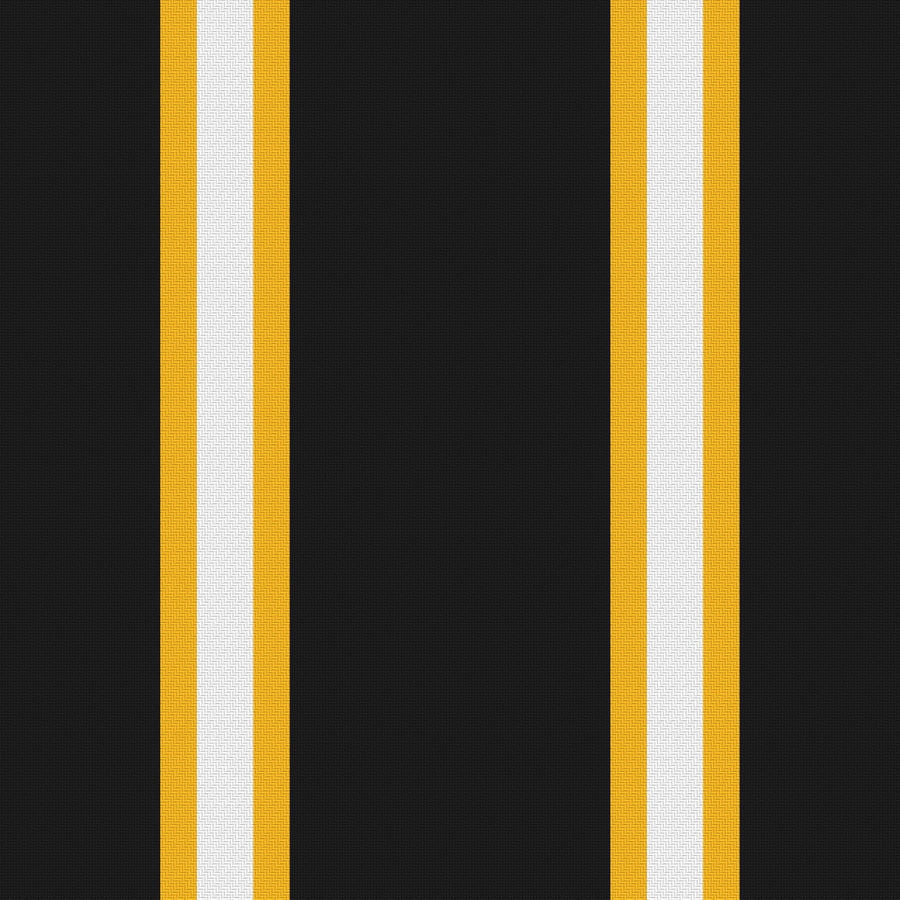 Near Black, Golden Yellow & White — Double Track Trio