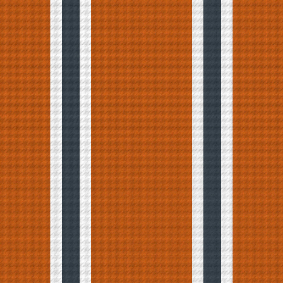 Burnt Orange, White & Charcoal — Double Track Trio