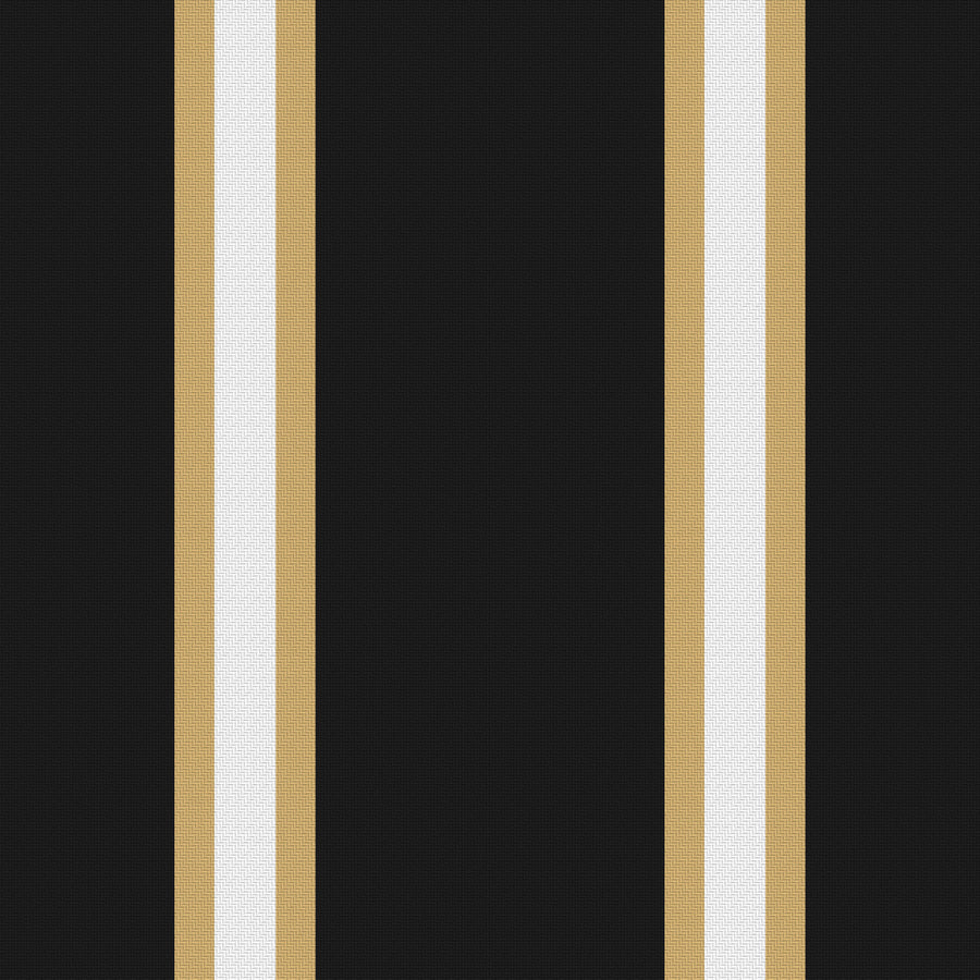 Near Black, Antique Gold & White · Palette 034 — Double Track Trio