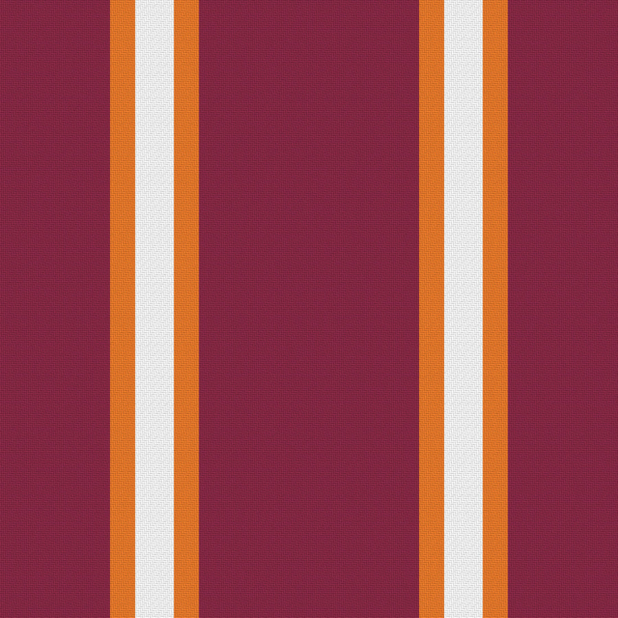 Maroon, Burnt Orange & White — Double Track Trio