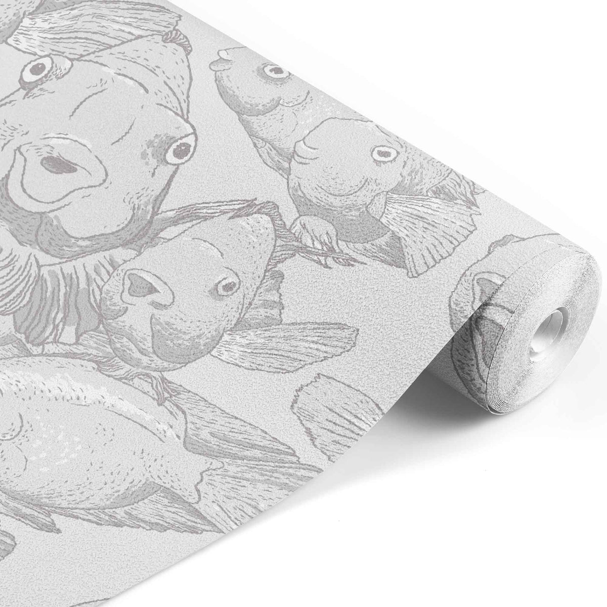 Blow Fish in Grey