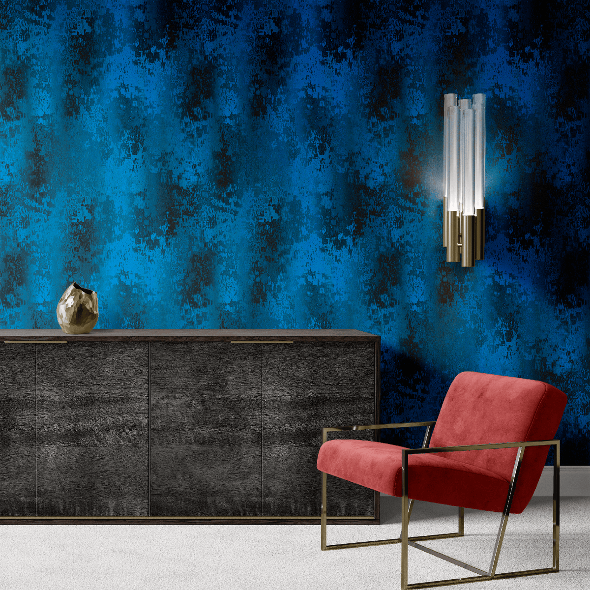 blue_blue textured wallpaper with a faded pattern.