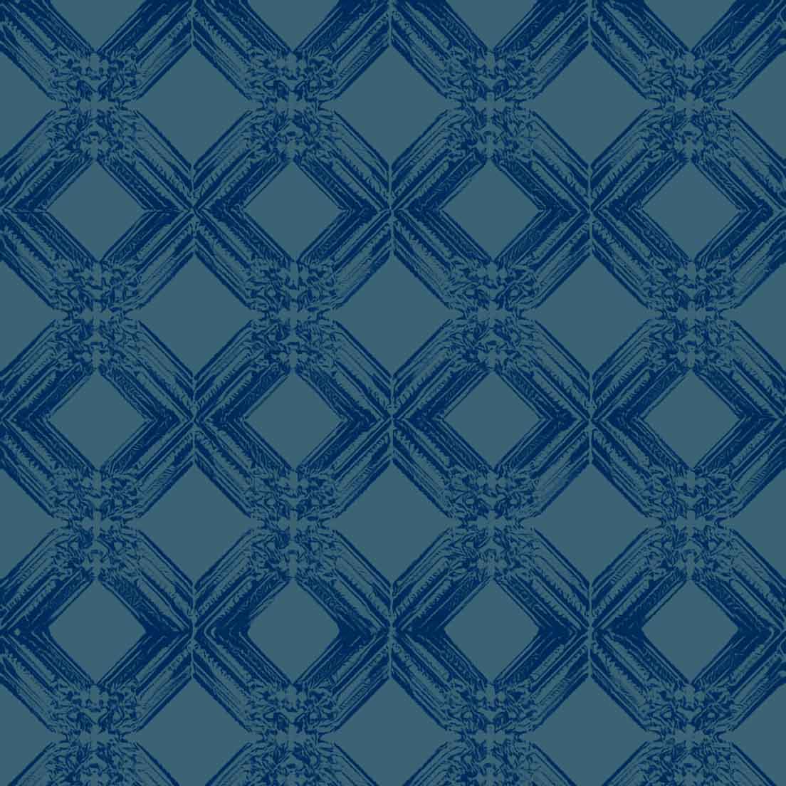 blue_A wallpaper pattern featuring a geometric design with diamond shapes
