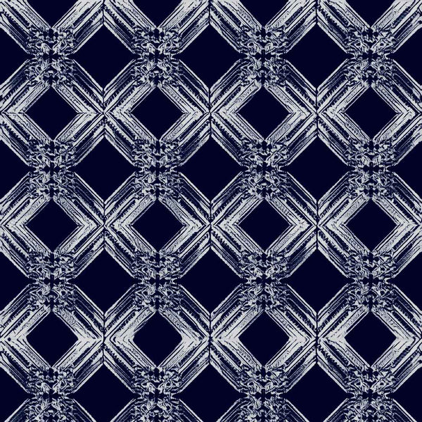 Ink Blue & White