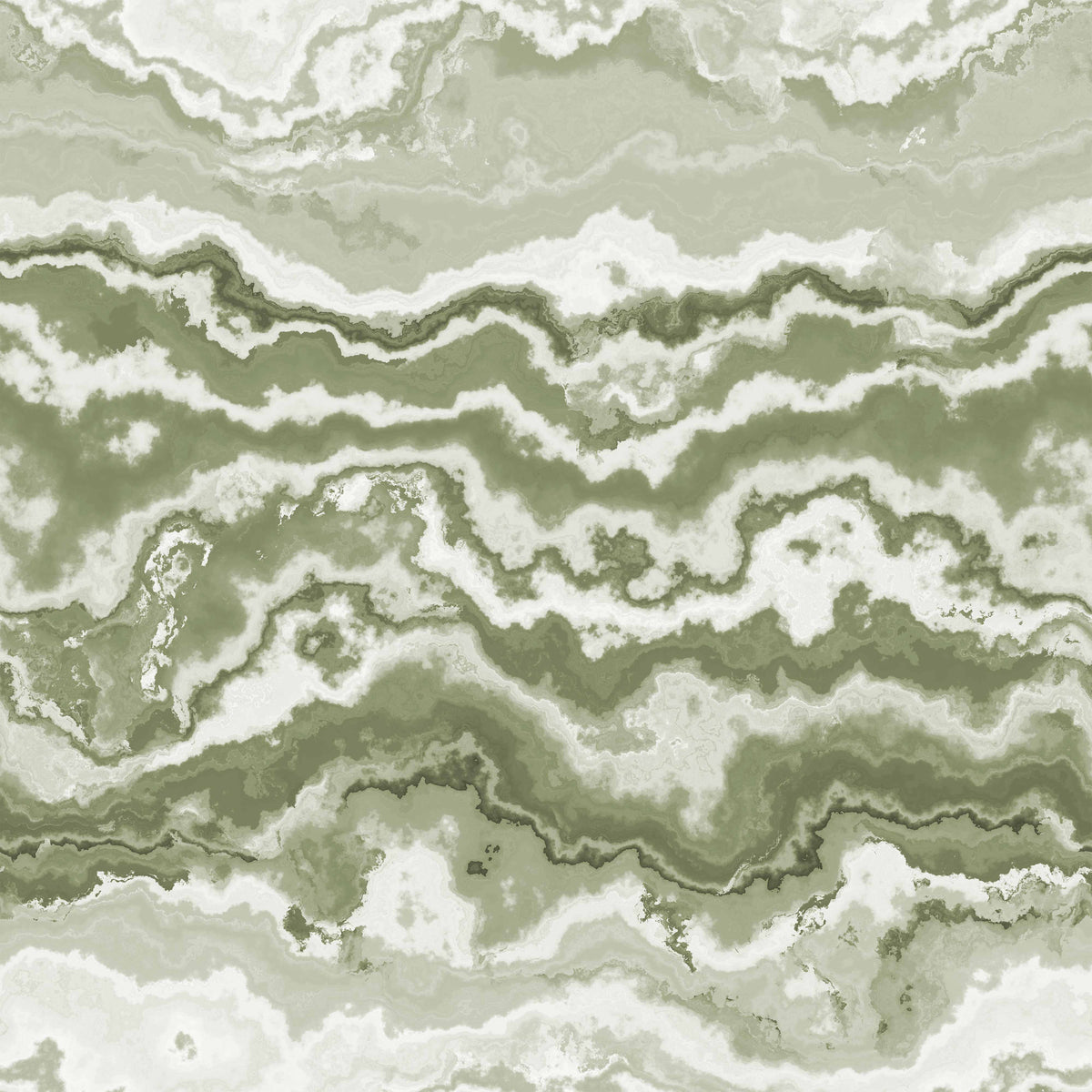 Malachite in Sage