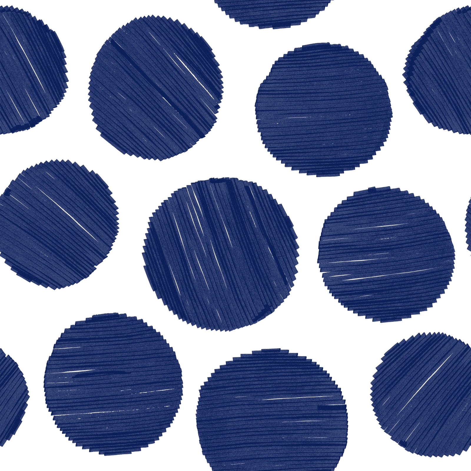 blue_pattern of dots drawn by marker 